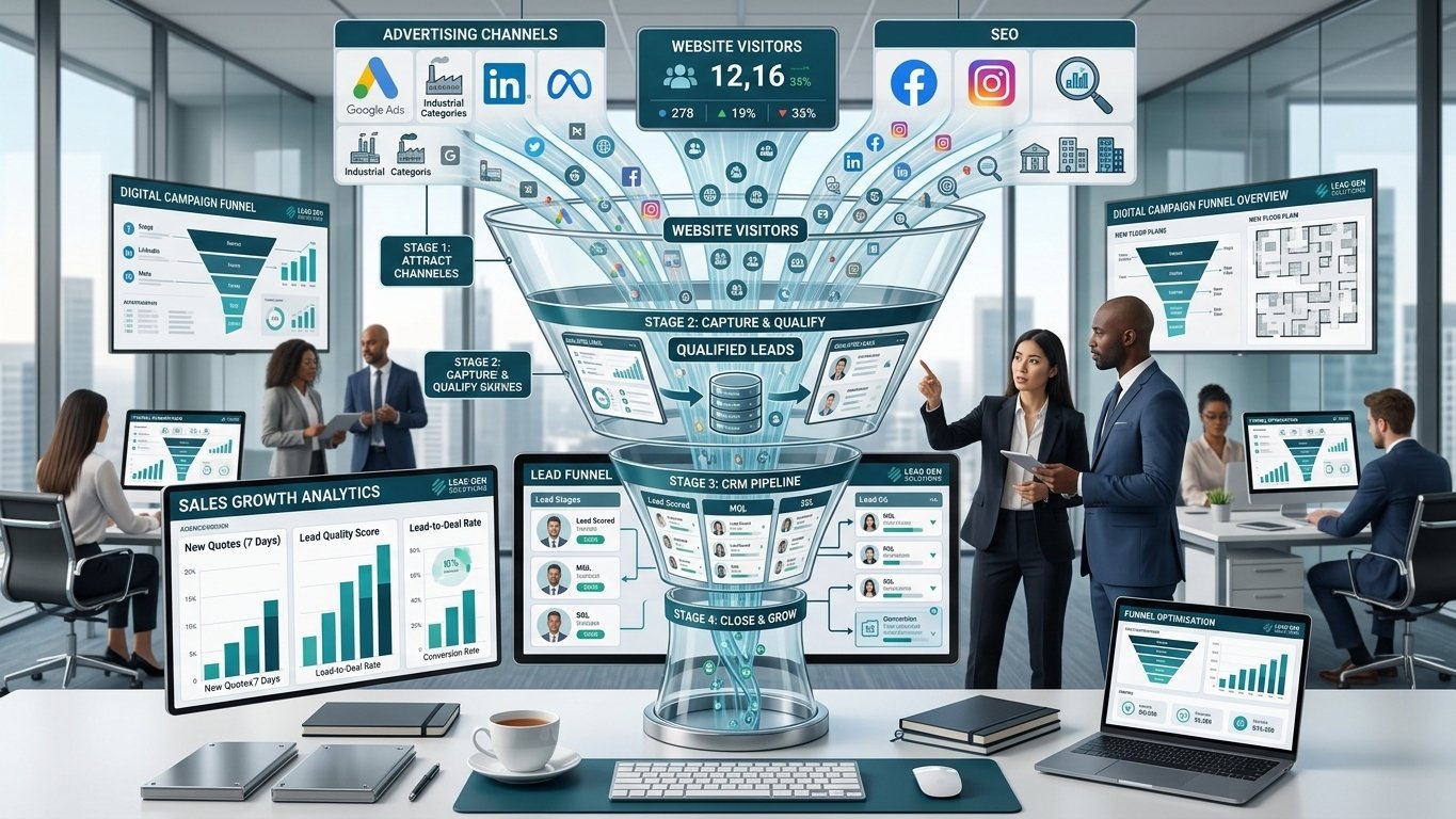 Google Ads & Lead Generation Strategy for Legacy Industrial Coating